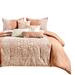 Darby Home Co Akuji Orange Microfiber 7 Piece Comforter Set Polyester/Polyfill/Microfiber in Pink/White/Yellow | Wayfair