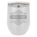 Susquehanna Glass Get Into The Christmas Spirit White Insulated Stemless & Lid Stainless Steel in Gray/White | 4.375 H in | Wayfair WAY-0864-4563