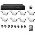 Kit videosorveglianza ahd 8 telecamere 5 mpx dvr 16 ch hd 320 gb