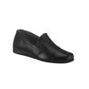 Hausschuh ROHDE, Herren, Gr. 41, schwarz, Glattleder, Schuhe