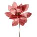 Vickerman 705414 - 22" Rose Gold Velvet Sheen Glitter Trim Poinsettia Spray (4 Pack) (RG223358)