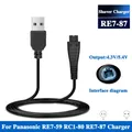 Chargeur USB pour Rasoir et Rasoir Panasonic Série Acr3 Acr4 Acr5