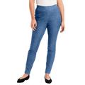 Plus Size Women's Contour Denim Skinny Jean by June+Vie in Medium Wash (Size 24 W)
