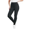 Plus Size Women's Classic Ankle Legging by June+Vie in Heather Charcoal (Size 26/28)