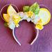 Disney Accessories | Handmade Disney Lemon Mickey Ears | Color: White/Yellow | Size: Os