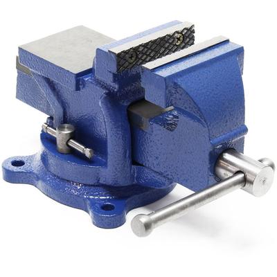 Wiltec Schraubstock Heavy Duty 75 mm Klemmbacke, Spannwerkzeug mit Amboss für schwere Beanspruchung Image