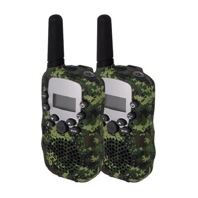 A pair of camouflage mini toy wa...