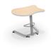 MooreCo Up-Rite Laminate 43" Adjustable Height Standing Desk Laminate/Metal | 43 H x 33 W x 23 D in | Wayfair 90533-F-7909-PL