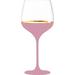 Nicolette Mayer Oro Grand Burgundy 2.25 oz. Crystal Red Wine Glass Crystal in Pink | 9.5 H x 3.6 W in | Wayfair OROGrandBurgundyWineGlassPink