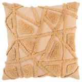 Rizzy Home Tufted Geometric Throw Pillow