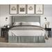 Wade Logan® Aroz King Upholstered Panel Bed Metal in Gray | 47.4 H x 63.2 W x 84.8 D in | Wayfair 2C1623450E43401880F1F09395B64AA6