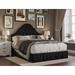 Lark Manor™ Aleid Tufted Standard Bed Upholstered/Metal/Polyester in Black | 57.9 H x 78.9 W x 84.8 D in | Wayfair 2CFE8CDE03FF4927871A5CEEEBC45D0B