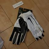 Nike Accessories | Nike Football D-Tack 6.0 Lineman Gloves Size Ck2926-101 White Black | Color: Black/White | Size: Various