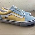 Vans Shoes | New Men’s Vans Skate Old Skool Winter Sky Impala Suede Popcush Size Men 11 | Color: Blue/Yellow | Size: 11