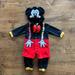 Disney Costumes | Disney Baby Mickey Mouse Costume Size 9-12 Months | Color: Black/Red | Size: Osbb