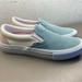 Vans Shoes | New Men’s Vans Slip On Pro Washout Blue Antique Suede Vn0a347v12c Size Men 9 | Color: Blue/Pink | Size: 9