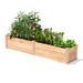 Arlmont & Co. Kendriana 16 In X 96 Wood Raised Garden Bed Set Wood in Brown | 17 H x 16 W x 96 D in | Wayfair 2EAB162EFF544A5D8B51AE4CB2187E41