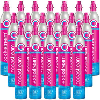 Sodastream - Set mit 18 co2-gasflaschen 60 l schnellkupplung für vergaser 18 x cylindre quick Image