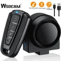 WSDCAM – système d'alarme antivol sans fil pour moto avec chargeur USB à distance détection de