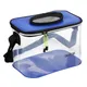 Seau de pêche transparent pliable seau de lavage de voiture portable pêche en plein air pour