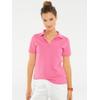 Poloshirt "Poloshirt", Damen, Gr. 42, pink, 95% Baumwolle, 5% Elasthan, B.C. BEST CONNECTIONS BY HEINE, unifarben, Kurzarm, Shirts