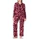 Schiesser Damen Pyjama Lang Pyjamaset, pink, 36