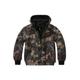 Brandit Kids Windbreaker Frontzip darkcamo Gr. 122-128