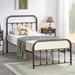 Javlergo Modern Platform Bed Frame Twin/Full/Queen/King Size Metal Bed with Headboard and Footboard
