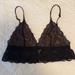 Madewell Intimates & Sleepwear | Madewell Black Lace Bralette | Color: Black | Size: M