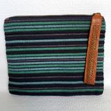 Anthropologie Bags | Anthropologie "Jasper & Jeera Wovem Clutch | Color: Blue/Green | Size: Os