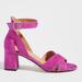 Anthropologie Shoes | Anthropologie Magenta Heels - Never Worn Outside The House European Size 41 | Color: Pink/Purple | Size: 9.5