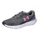 Under Armour e Under Armour Ua W Surge 3, Damen-Laufschuh, Pitch Grey White White, 43 EU