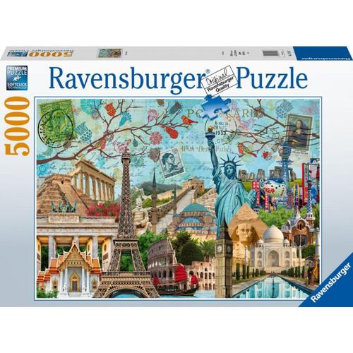 Puzzle 17118 Big City Collage 5000 Teile