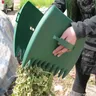 Ramasseur de déchets de jardin ramasse à main en cuir chevelu griffes de ramassage des ordures