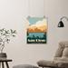 East Urban Home Vintage Landscape Poster Wall Art - San Diego Southern California by Anderson Design Group Paper in Blue | 24 H x 18 W in | Wayfair