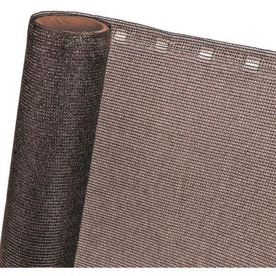 ZAUNBLENDE 85 % 1,5m Breite x 10m Sichtblende Schattiernetz in braun Image