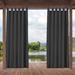 DCP 1 Panel Indoor/Outdoor Blackout Shade Curtain,Dark Grey