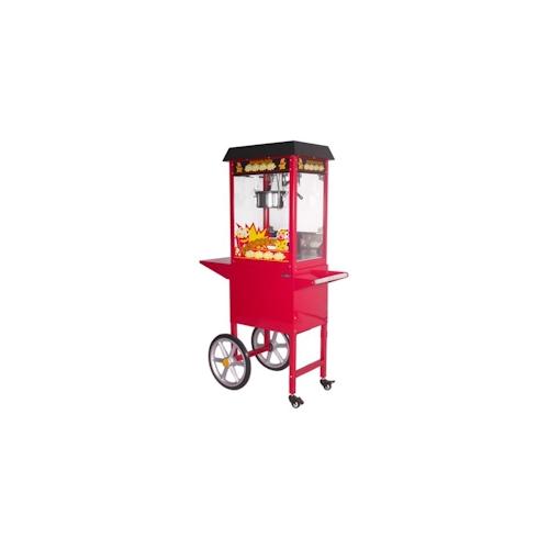 Chefgastro Popcornmaschine auf Räder BxTxH 560x417x1560mm