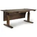 Copeland Furniture Invigo Sit-Stand Desk with Modesty Panel - 2648-REC-SQ-77-W-P-N-G-K-M-W