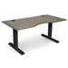 Copeland Furniture Invigo Ergonomic Sit-Stand Desk - 2648-RRC-EE-75-B-G-N-P-N-N-N