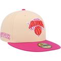 Men's New Era Orange/Pink York Knicks Passion Mango 59FIFTY Fitted Hat