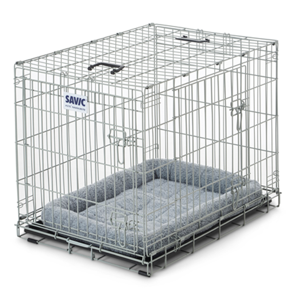 Cage Dog Residence Savic l53 P76 H61 cm avec coussin pour chien - Cage métallique pour Chien