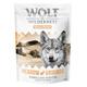 Oreilles de lapin avec poils (800g, 40 friandises) Wolf of Wilderness - pour chien