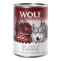 24x400g The Taste Of Canada Wolf of Wilderness - Nourriture pour chien