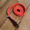 J. Crew Accessories | J. Crew Neon Orange Cotton Rope Belt Size S/Xs | Color: Orange | Size: S/Xs