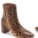 Madewell Shoes | 42. Madewell The Fiona Bootie In Wood Ash Multi | Color: Black/Brown | Size: 6