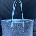 Coach Bags | Coach Reversible Tote Denim Cornflower | Color: Blue | Size: Os