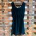 Brandy Melville Dresses | Brandy Melville Black Open Back Lace Trim Mini Dress/Cover Up Size Small | Color: Black | Size: S