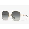 Gucci Accessories | Gucci Gg0879s 001 Sunglasses Gold Grey Blue Gradient Lens Women Authentic | Color: Gold/Gray | Size: Os