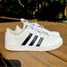 Adidas Shoes | Adidas Neo Comfort Foot Bed Sneakers Size 4 Fits Women 6. | Color: White | Size: 6